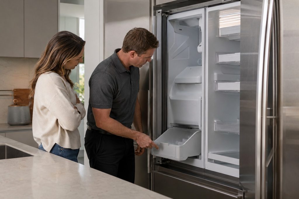 No Ice From a Fisher & Paykel Ice Maker: Water, Freeze, Harvest