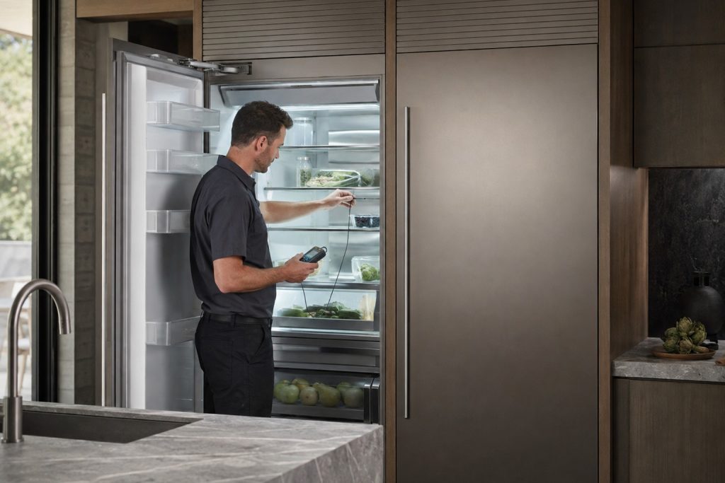 Column Refrigerator Temperatures Drifting: Built-In Specifics