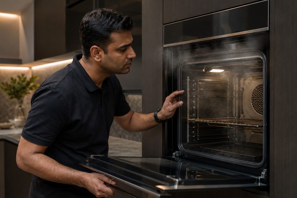 Combi-Steam Oven Makes Heat but Little Steam