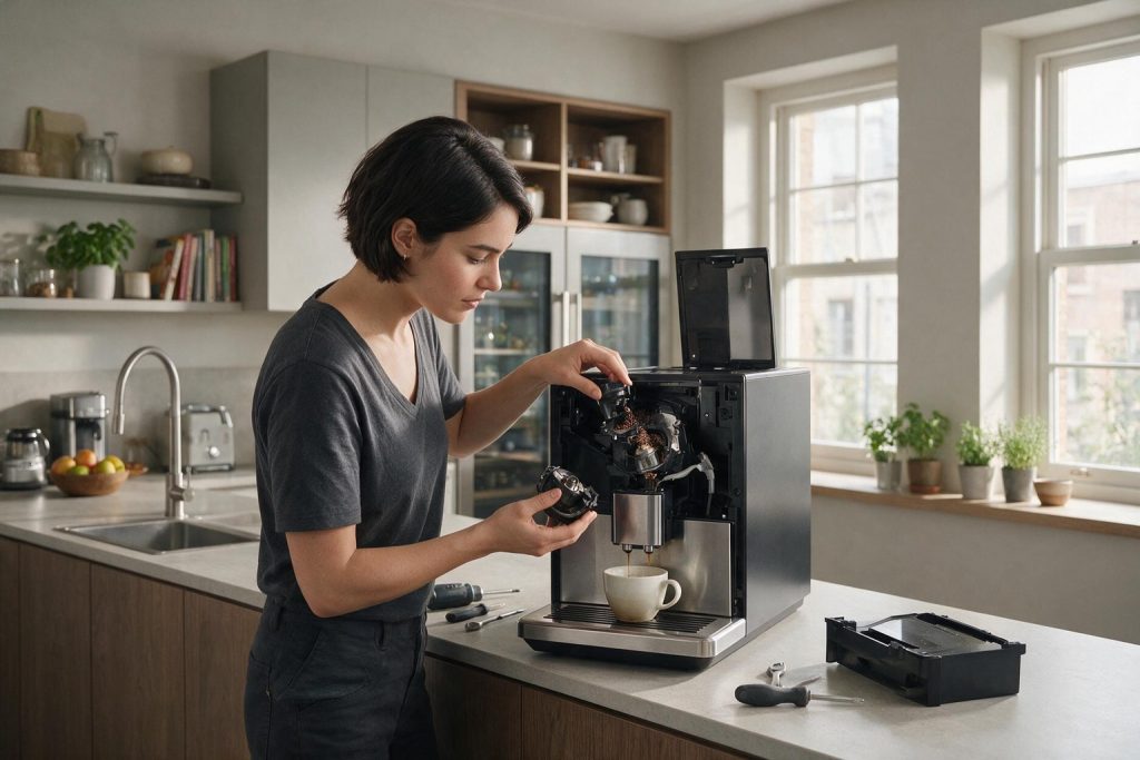 Weak Espresso Flow and Grinder Trouble on Built-Ins